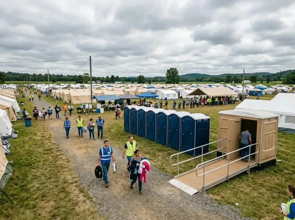 disaster-relief-camp-restrooms-010 — frequently asked questions, Dumpster & Portable Bathrooms Rental in Marion, IN